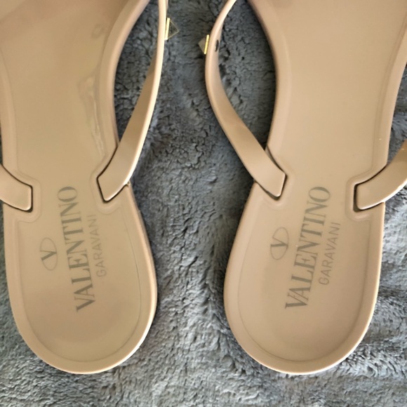 SOLD——Valentino Rockstud Jelly Sandals - Picture 3 of 8